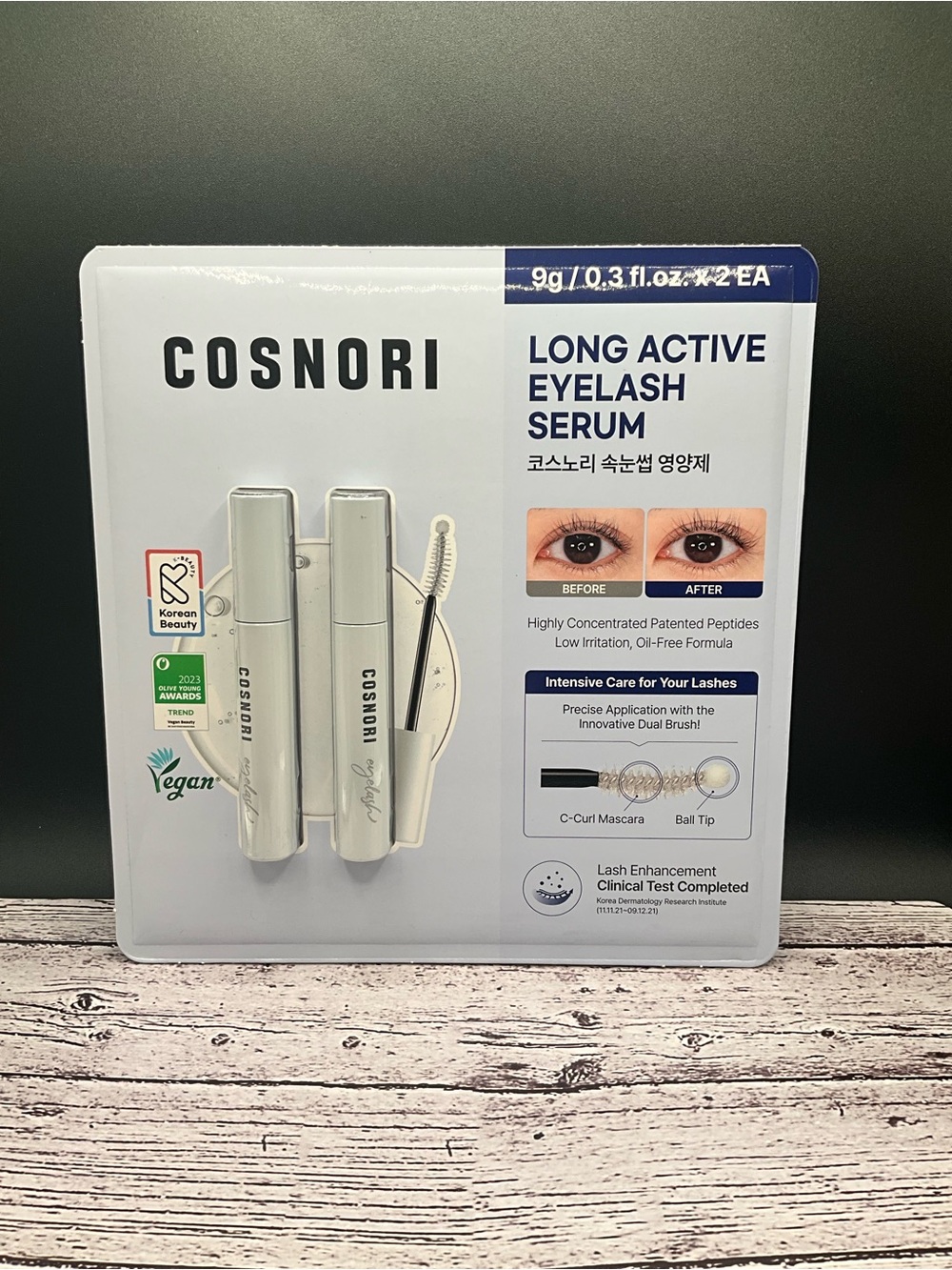 Casnori Long Active Eyelash Serum - White